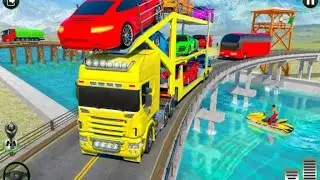 SK Car Games@ #449 Crazy Car Transport Truck Game 2022