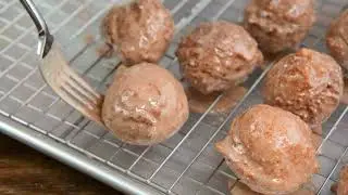 Pumpkin Donut Holes | Delicious Fall Dessert Recipe | Easy Fried Donuts |