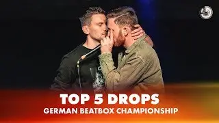 TOP 5 DROPS | German Beatbox Championship 2018