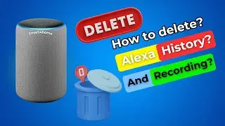 How to Delete Your Alexa History and Recordings? [ How to delete your Alexa voice recordings? ]