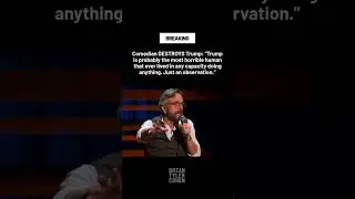 OMG: Comedian DESTROYS Trump live on stage