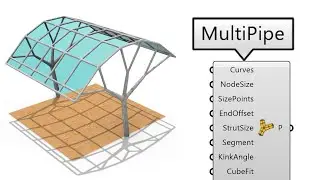 Grasshopper Structure (Parametric Truss)