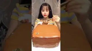 ||chocolate lava cake||#asmr#mukbung#shorts#shortsfeed#chocolate