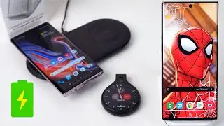 Galaxy Note 10 Plus vs Note 9 Wireless Charging Test (15W)