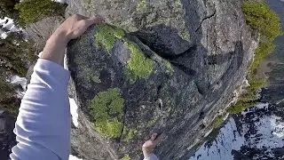 Summiting Crown Mountain in North Vancouver, BC