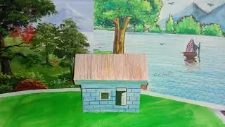 Paper Craft of Hut for the children CK PANDIT nyshabanku
