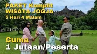 Cuma 1 Jutaan Wisata Keluarga di Jogja 5 Hari 4 Malam | Tour Jogja