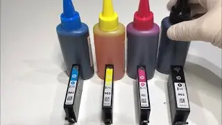 #reklam HP Office Jet Pro 6960 kartuş dolumu | Kartuş nasıl doldurulur | Kartuş dolumu | Cartridge
