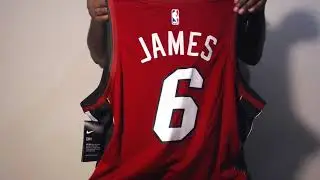 LEBRON JAMES #6 MIAMI HEAT🔥 NIKE ❤️ REPLICA SWINGMAN JERSEY STATEMENT EDITION REVIEW (🌊🎯 or 🚮) 🚮