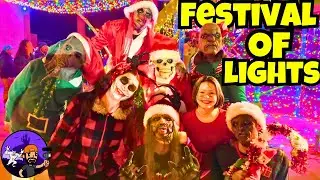 2024 Festival Of Lights At Adelanto Stadium | Wrestling, Snow, & Spooky Christmas Fun!
