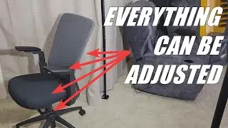 Adjust this chair to your liking! COLAMY Ergonomic Mesh Office Chair Review