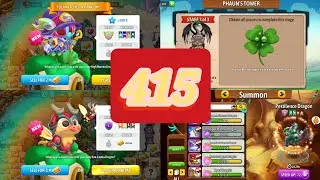 Dragon city Season10: The Baron Doom Mark Gameplay Part115 Summon Pestilence Dragon/ complete tower