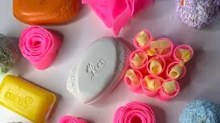 Satisfying Crunchy Soap Cutting ASMR | Super Relaxing Sounds#asmr #soapcutting #crunchyasmr 