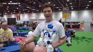 iCodeRobots at BrickLive   Josh Button Talks NAO Robot