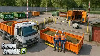 Nettoyage d'une D&eacute;chetterie pleine d'encombrants et de d&eacute;chets | Farming Simulator 25