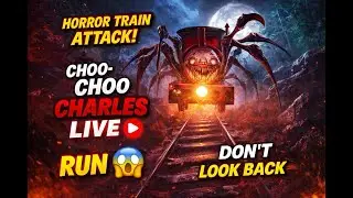 He Found Me Again 😨 | Choo-Choo Charles LIVE Hindi (Portrait)