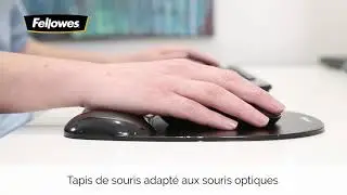Pr&eacute;sentation des tapis de souris en gel Crystals de Fellowes&reg;