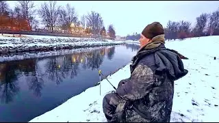 ZIMNÍ LOV ŘÍČNÍCH RYB NA PICKER / FEEDER S KRMÍTKEM