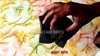 Как сделать полировку и покраску мрамора дома | Painted Over Giant | Atari Arts