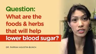 Help Lower Blood Sugar with These Foods and Herbs | Dr. Farrah Healthy Tips #highblood #diabetic