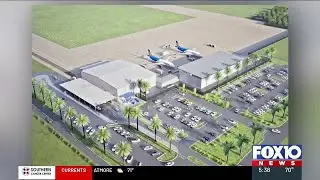 Gulf Shores International Airport terminal expansion renderings