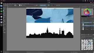 Krita how to make white background transparent