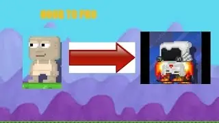 Growtopia - Noob To Pro Episode 2 (Farming Grass)