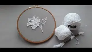 White Embroidery - Lace flower fantasy - part #2