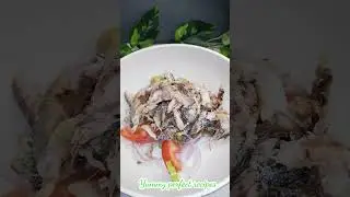 Have you ever tried fish salad | #shorts | #youtubeshorts | #youtubefeatures | #ytshorts |