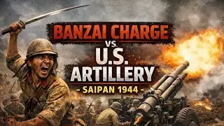 &ldquo;Banzai Charge vs U.S. Artillery &ndash; Saipan 1944&rdquo; |#worldwar2 #history |