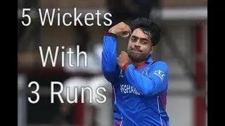 Rashid Khan 5 wickets for just conceded 3 runs vs Ireland