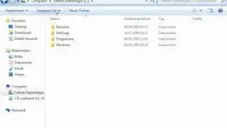 Windows 7: Unsichtbare Dateien sichtbar machen