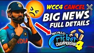 Wcc4 Big News 😱 | NO ❌ Wcc4 2025 😢 | Full Details ?? | Wcc3 New Mega Update 😍 | New Features 🥰 |