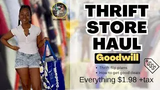 $1.98 Thrift Haul | Thrift Flip Plans | Sewing Plans 