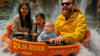 LEUKSTE Attractie voor de Familie van Belgi&euml; ! Radja River in Walibi