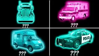 55 Ambulance, Neste Icecream, Polish Truck, Police Car Sound Variations [MEGA MIX] in 250 Seconds