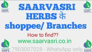 Saarvasri shoppee, pick centre, saarvasri branches how to find