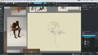 Digital Figure Drawing | Layers, Shading & Gradient Techniques at Dweba School