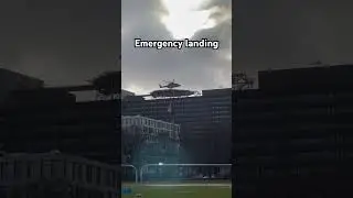 Emergency landing #helicopter #army #police #action #war #shorts