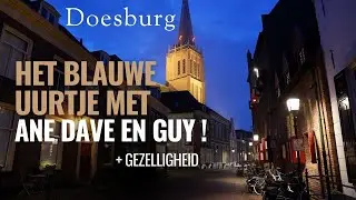 Het gezellige blauwe uurtje met de jongens ! | Blue hour Doesburg | Vlog 75 |
