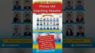 Plutus IAS coaching Best IAS coaching in Delhi Results