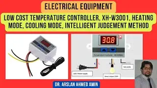 Low Cost Temperature Controller, XH-W3001, Heating Mode, Cooling Mode, Intelligent Judgement Method