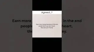 Agree...?
