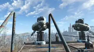 Fallout 4 Starlight Drive In Tour Part 6 NO MODS