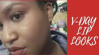 VALENTINE'S DAY LIP LOOKS # THE PAINTED LIPS PROJECT