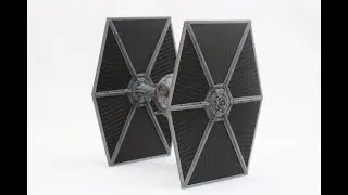 Star Wars Tie Fighter: building, painting and weathering 1/72 Bandai