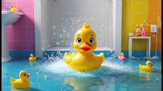 Stop Bouncing in the Bathtub &ndash; Water Everywhere! | Silly Bath Time Song for Kids | Splashy & Fun