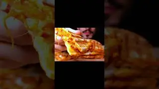ASMR EXTREME CHEESY PESTO PANINI (EATING SOUNDS) MUKBANG