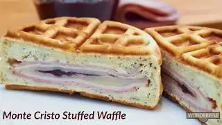 Monte Cristo Stuffed Waffle