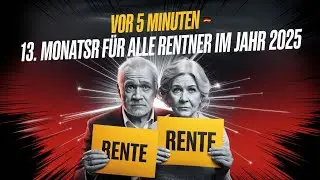 Eilmeldung: SPD plant 13. Monatsrente ab 2025 &ndash; Rentner k&ouml;nnten Zusatzgeld erhalten
